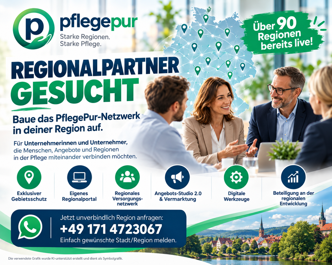 Regionalpartner werden – PflegePur in Ihrer Region
